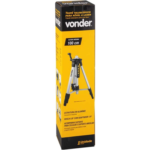 TRIPE TELESCOPICO P/NIVEL LASER VONDER