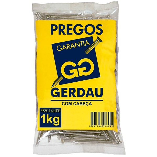 PREGO 22 X 48 1 KG GERDAU