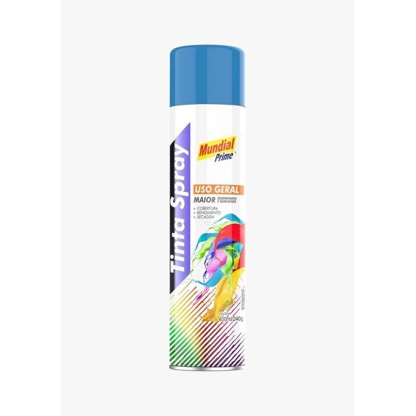 TINTA SPRAY AZUL MEDIO MUNDIAL 400ML