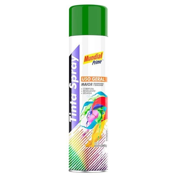SPRAY VERDE ESCURO MUNDIAL 400ML