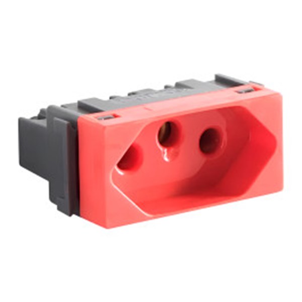 MODULO TOMADA 3P 20A ARIA VERMELHA 57217/033 TRAMONTINA