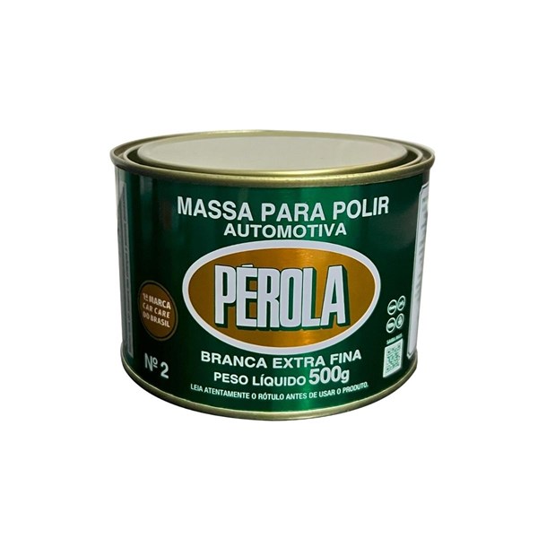 MASSA POLIR AUTOMOTIVO N2 500G PEROLA