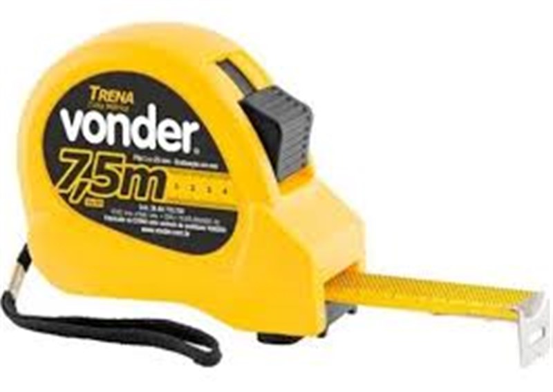 TRENA 7.5 METROS VONDER