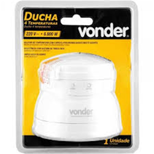 DUCHA 4T 6800W/220V BRANCA VONDER