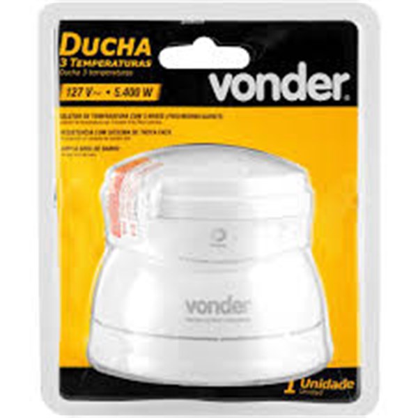 DUCHA 3T 5400W/220V BRANCA VONDER