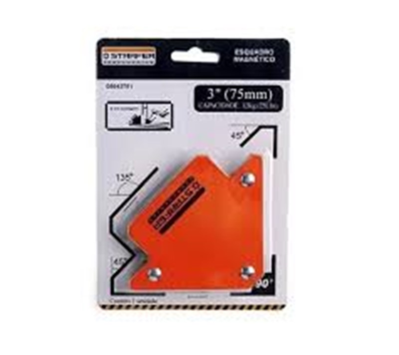 ESQUADRO MAGNETICO 3 75MM 12KG STARFER