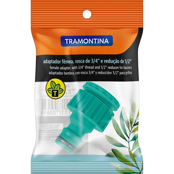 ADAPTADOR ENGATE RAPIDO 3/4 X 1/2 78502/000 TRAMONTINA