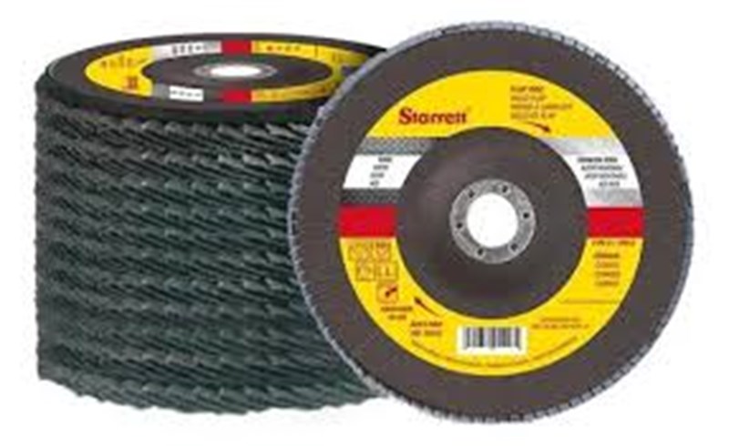 DISCO FLAP 4.1/2 VERMELHO - GRÃO 40 FIBRA (AL²O³) STARRETT