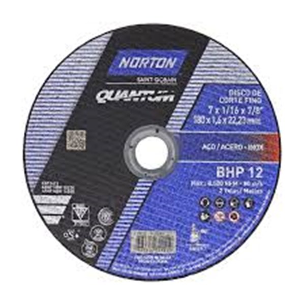 DISCO CORTE 7 X 1.60 X 7/8 QUANTUM BHP12 NORTON