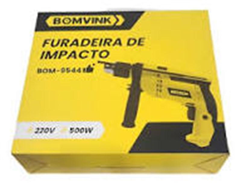 FURADEIRA C/ IMPACTO 1/2 500W-220V BOM9544 BOMVINK
