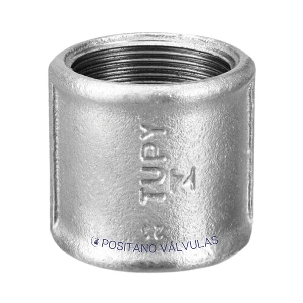 LUVA RED 1/2 X  3/4 GALV