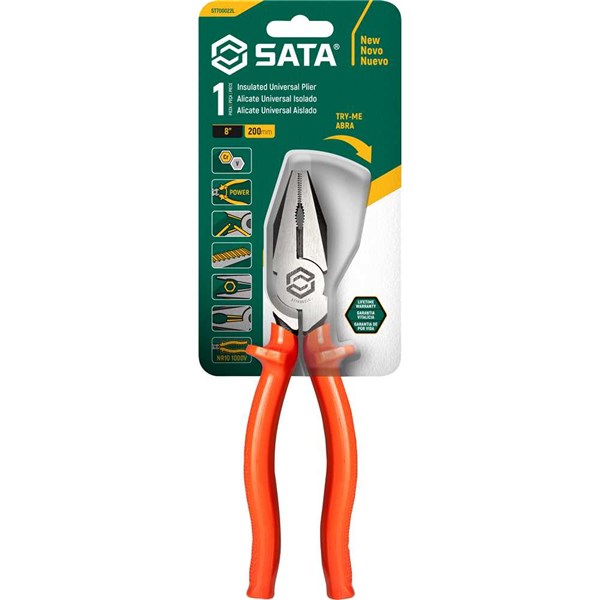 ALICATE UNIVERSAL 8 SATA ISOLADO 1.000 V ST700022L