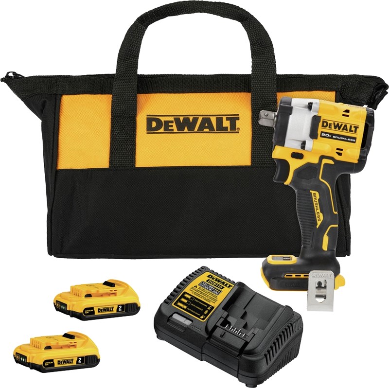 CHAVE IMPACTO 3/4 - 20 MAX XR DEWALT DCF964B-B3 COM KIT 2 BATERIAS 5Ah 20V C/CARREGADOR + BOLSA