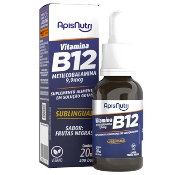 VITAMINA B12 METILCOBALAMINA 20ML APISNUTRI