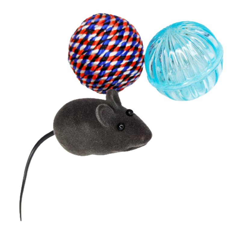 KIT BRINQUEDO P/ GATOS 3 UN