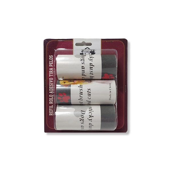 REFIL ROLO ADESIVO 3 UNID