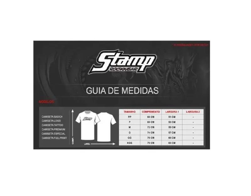 CAMISETA STAMP AC/DC BLACK ICE MCE198 CINZA