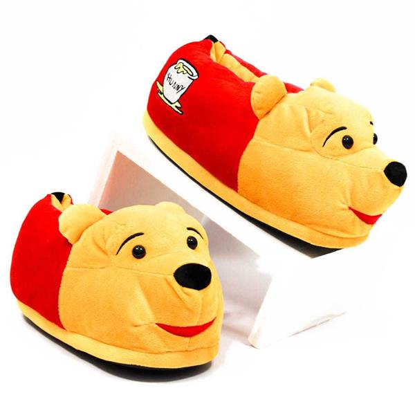 PANTUFA PILLOWTEX C/ SOLA POOH AMARELO	