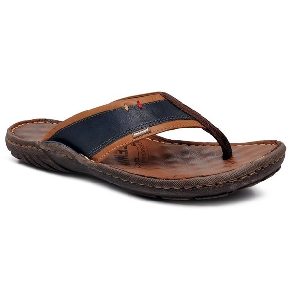 CHINELO FREEWAY KAWAI 3404 COBALTO/CARAMELO