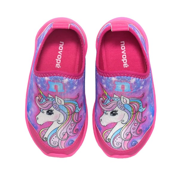 TENIS NOVOPE 300N261 LIGHT UNICORNIO LILAS/PINK