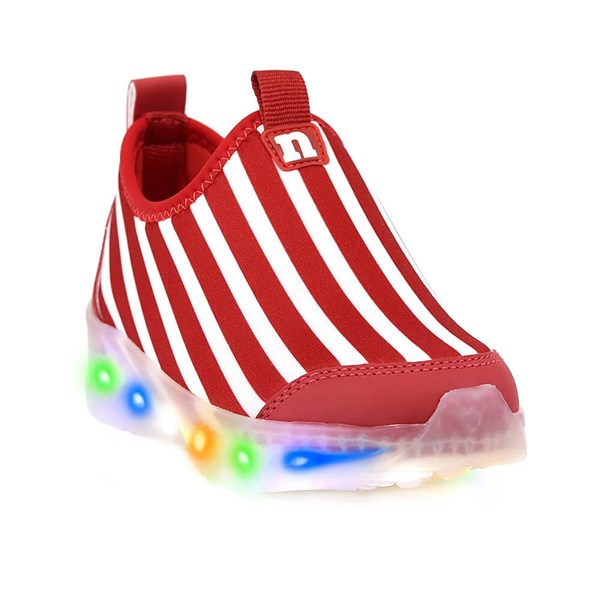 TENIS NOVOPE 300N264 LIGHT INTER VERMELHO/BRANCO