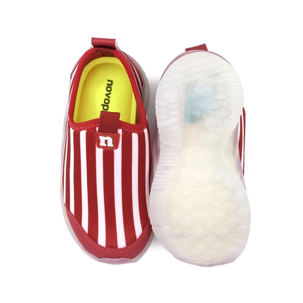 TENIS NOVOPE 300N264 LIGHT INTER VERMELHO/BRANCO