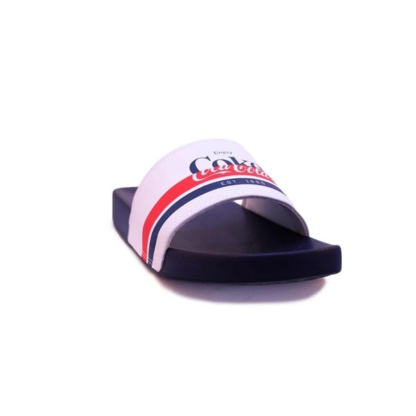 CHINELO COCA COLA CC3408 SLIDE 21 MEDLEY MARINHO/BRANCO