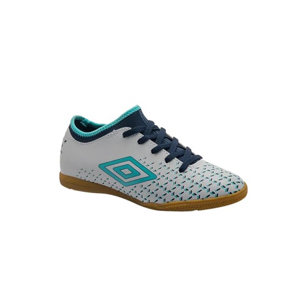 TENIS UMBRO INDOOR VELOCITA V CLUB JR. OF82069 BRANCO/AZUL
