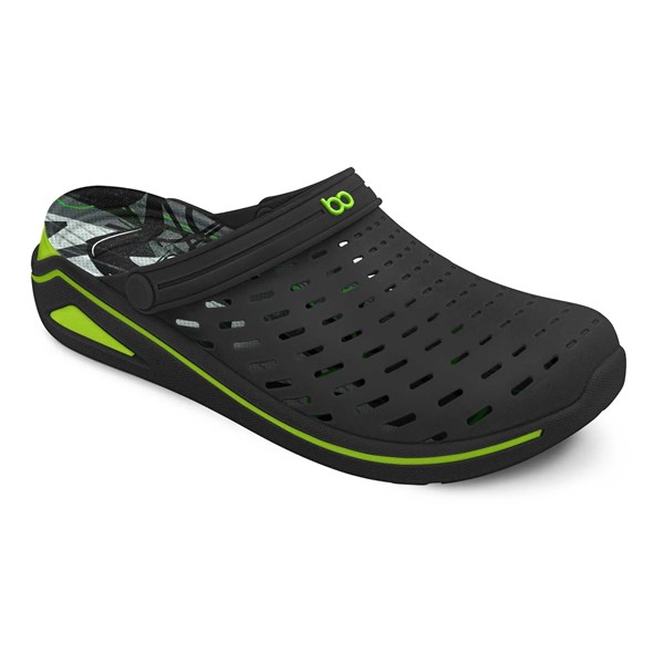 CROCK BOA ONDA BRAVE 1944 PRETO/LIMA	