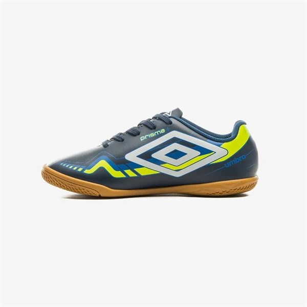 TENIS UMBRO INDOOR PRISMA+ JR. U07FB00147-726 MARINHO/LIMAO	