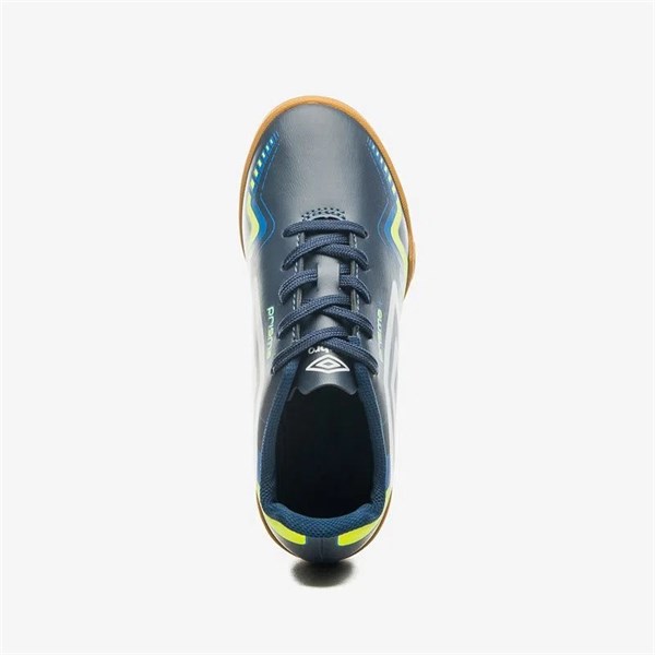TENIS UMBRO INDOOR PRISMA+ JR. U07FB00147-726 MARINHO/LIMAO	
