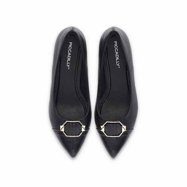 SAPATO PICCADILLY 739051-12 LINHO/PRETO