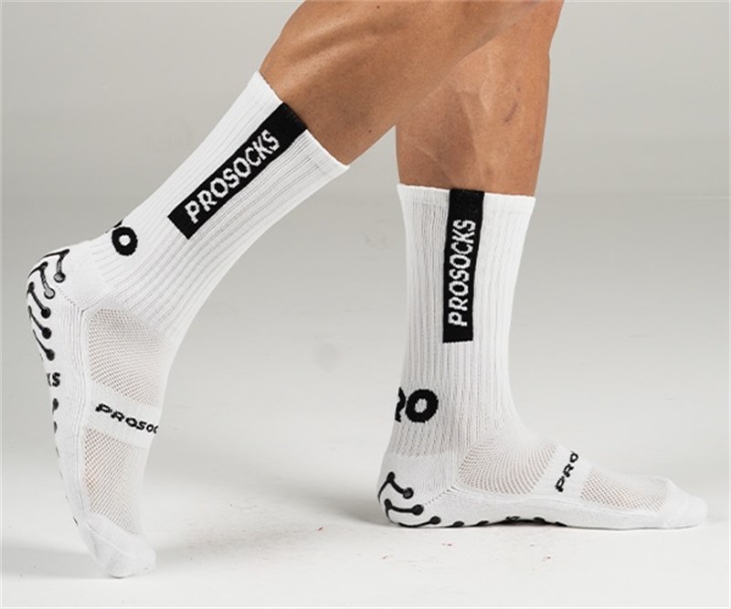 MEIA PROSOCKS ULTRAGRIP FUTEBOL BRANCO