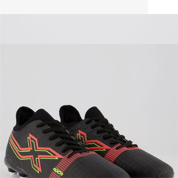 CHUTEIRA OXN CAMPO VELOX 4 NEO PRETO/CORAL