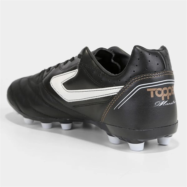 CHUTEIRA TOPPER CAMPO MAESTRO PRO IV COURO TP04000001 PRETO/BRANCO	