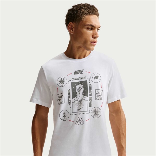 CAMISETA NIKE TRAIN MIND IH1949-100 BRANCA