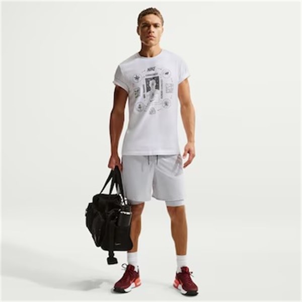 CAMISETA NIKE TRAIN MIND IH1949-100 BRANCA