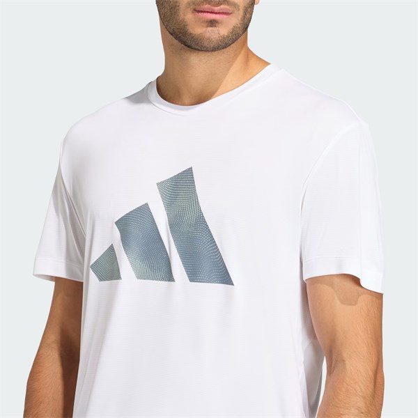 CAMISETA ADIDAS RUNNING KE3547 DRI-FIT BRANCO/GREY