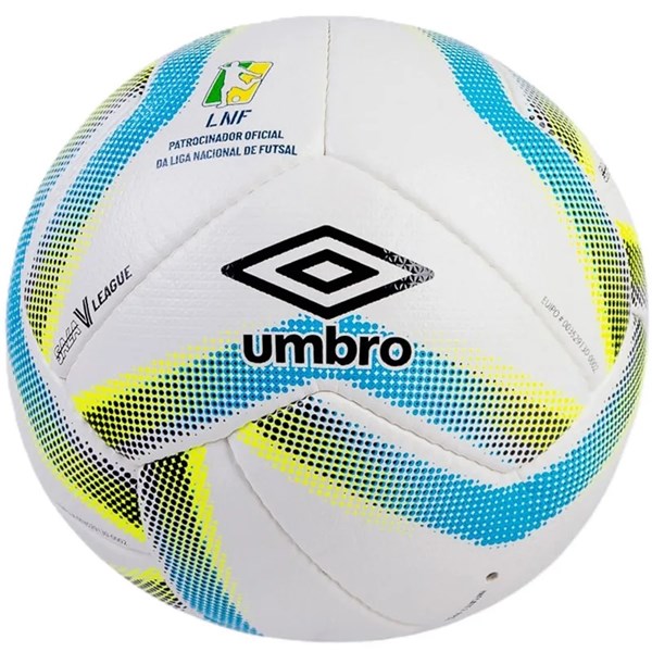 BOLA UMBRO FUTSAL SALA V LEAGUE 21381U-MFT BRANCO/AZUL