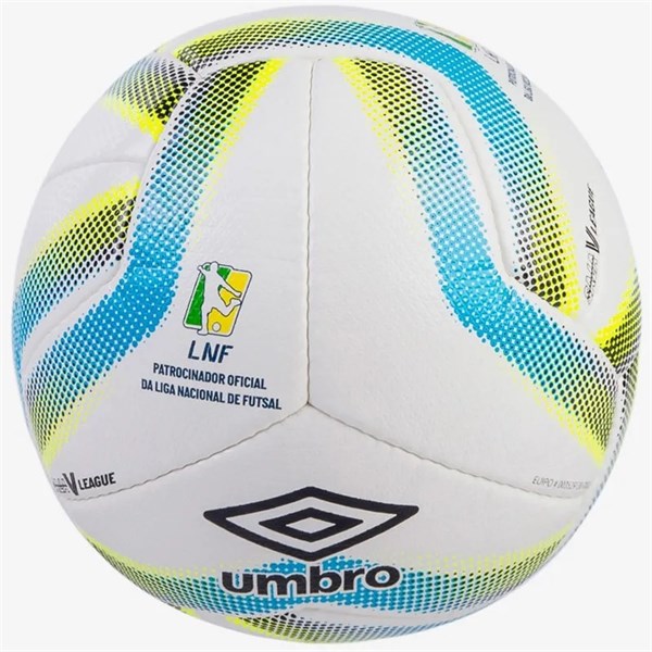 BOLA UMBRO FUTSAL SALA V LEAGUE 21381U-MFT BRANCO/AZUL