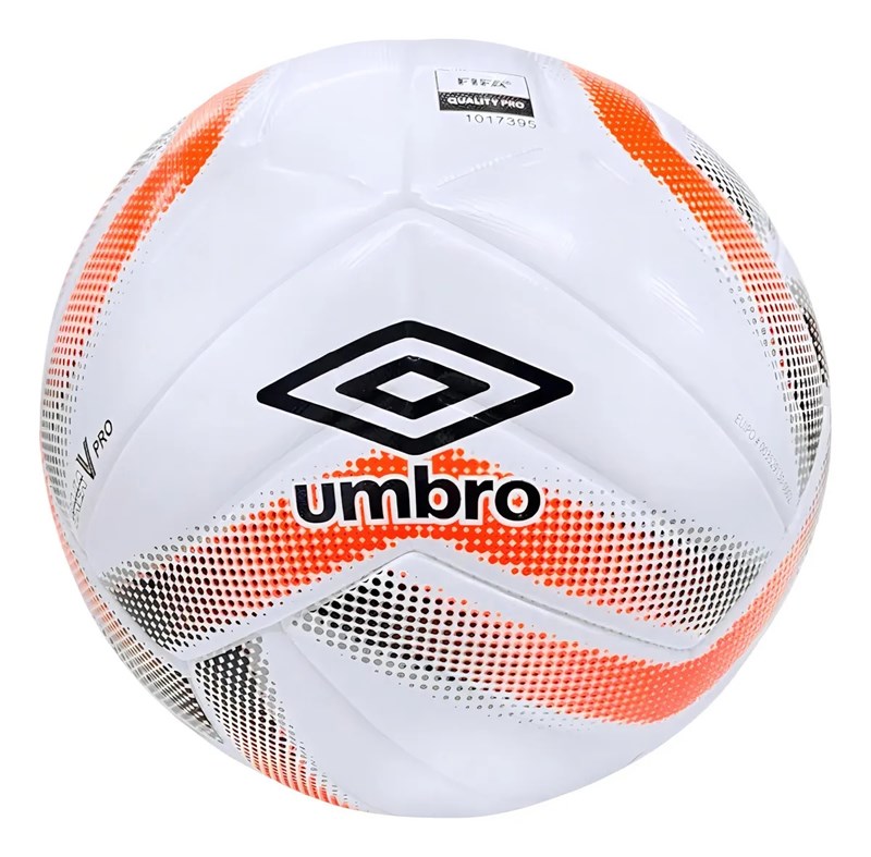 BOLA UMBRO FUTSAL SALA V PRO 21380U-DDS BRANCO/LARANJA