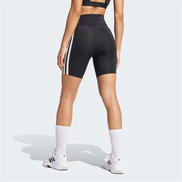 SHORT ADIDAS JD6536 OPTIME 3 LISTRAS PRETO/BRANCO