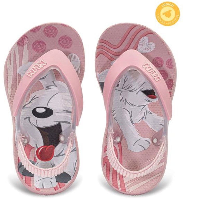 CHINELO KLIN ACQUA PRINT 442.143 BEBE ROSA