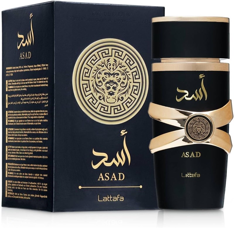 Perfume Asad Lattafa Bourbon 100ml – Intensidade Masculina