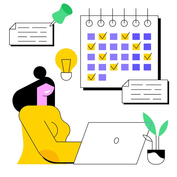 Calendario para postagem