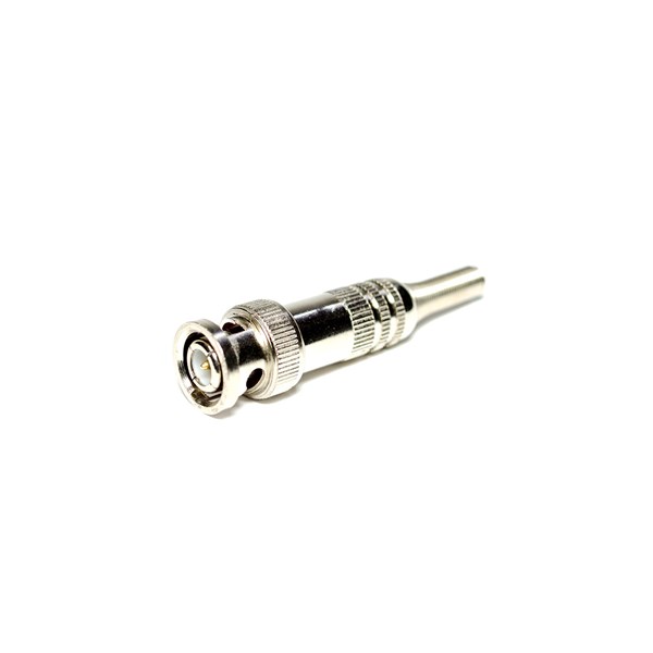 Conector BNC Macho Mola Parafuso 4MM