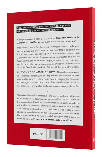 Poemas de amor no divã - Alexandre Patrício de Almeida & Liana Ferraz