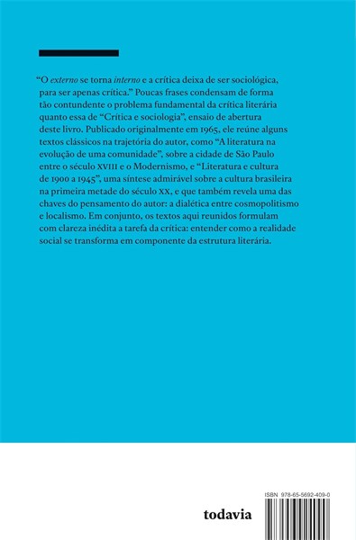 Literatura e sociedade - Antônio Candido