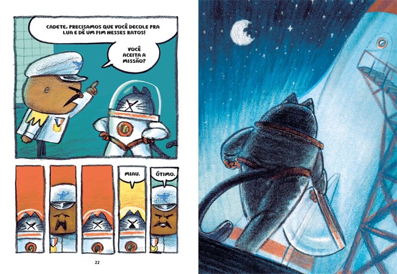 O Primeiro Gato no Espaço - E a Pizza (Quase) Impossível - Vol.1