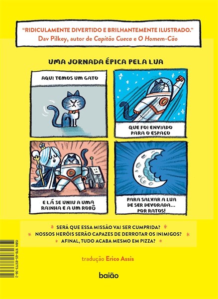 O Primeiro Gato no Espaço - E a Pizza (Quase) Impossível - Vol.1